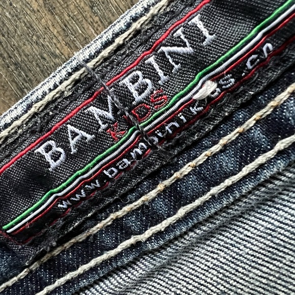 BAMBINI girls jeans sz 14 , lightly distressed - Picture 4 of 11